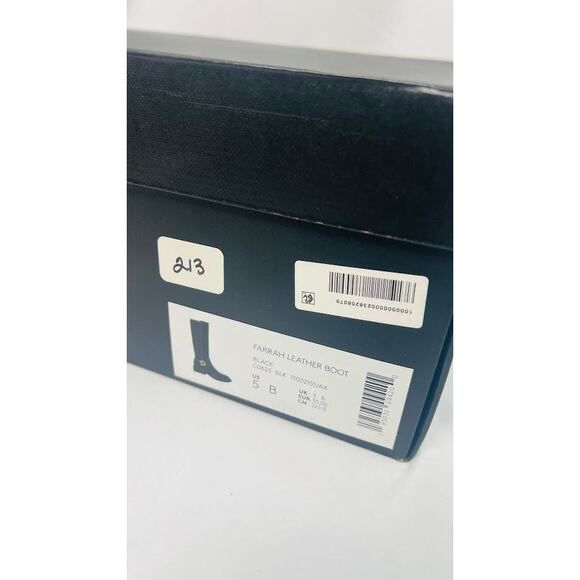 NWB! Coach Farrah Leather Boot Black 5 B (M) - Picture 12 of 12